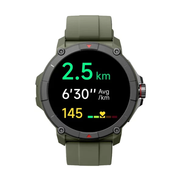 Touch TSW02 Olive Bluetooth Calling Smart Watch #1Y