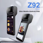 ZCS Z92 handheld POS system Android 12.0 POS machine with barcode scanner for receipt ticketing high CPU